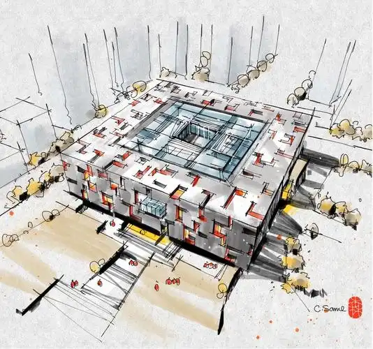 于2004年获得广东省博物馆新馆的国际设计招标竞赛第一名