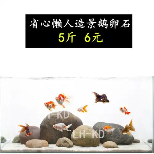 鱼缸造景原生套餐鹅卵石溪流石南美南美雨花石三湖造景