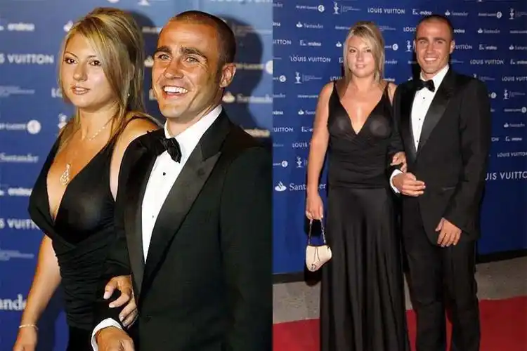 卡纳瓦罗拥有1个贤惠的妻子以及3个可爱的孩子,多完美的家庭.