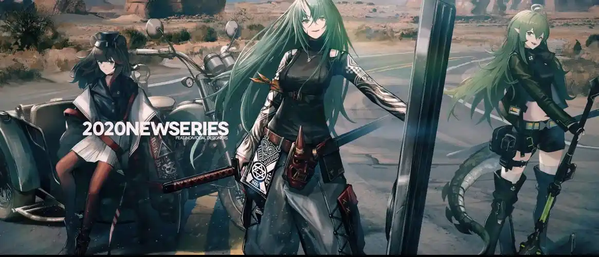 明日方舟皮肤宣传图高清合集