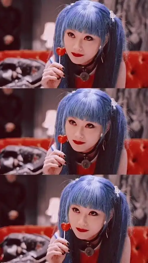 见你的时候连棒棒糖都是爱心 "立刻有" #秦风在时kiko吃心形棒棒糖