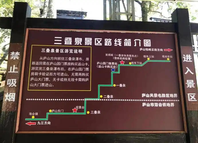 石门涧白鹿洞书院庐山恋大口瀑布这些景点是不包含在门票中的,需要