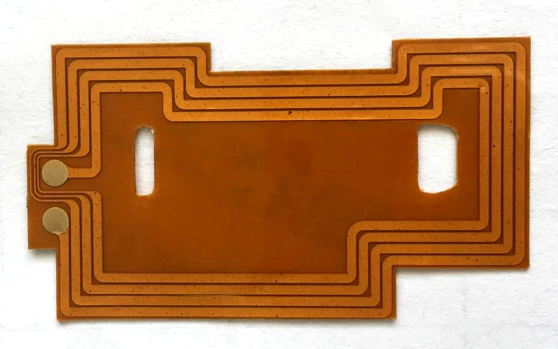 high performance single sided 2oz wifi nfc antenna fpc circuit