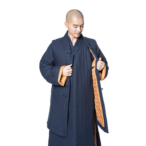 梵林棉麻马甲春秋僧服和尚僧衣僧袍开衫小褂民族服装