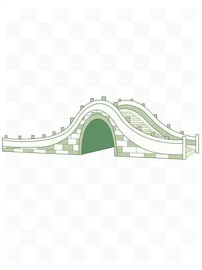 中国中秋风鹊 i> i>桥 /i> /i>古风建筑 i> i>石 /i> /i> i> i>桥 /i>