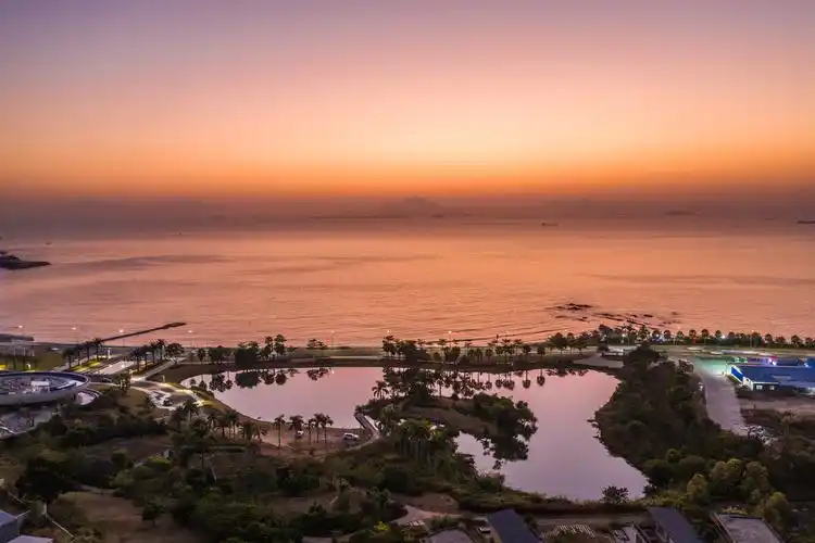 巽寮湾九铭屿海现代简约5房7床海山墅|海景