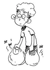 扔垃圾简笔画小孩扔垃圾简笔画