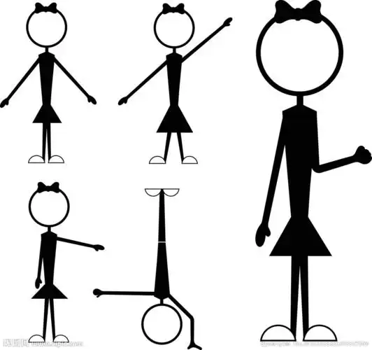 卡通小人矢量图__儿童幼儿_人物图库_矢量图库_昵图网nipic.com