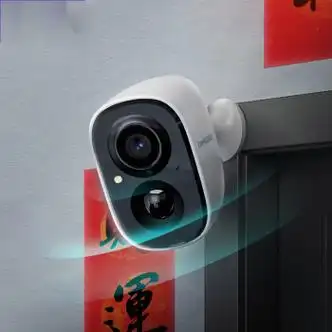 abdt摄像头免插电wifi家庭用电池充电监控摄影室内外手机远程 bc22