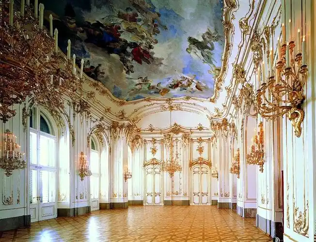 原创欧洲行69美泉宫承载着厚重历史的宏伟宫殿内景