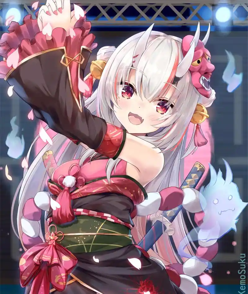 百鬼绫目——画师けースケロ作品欣赏