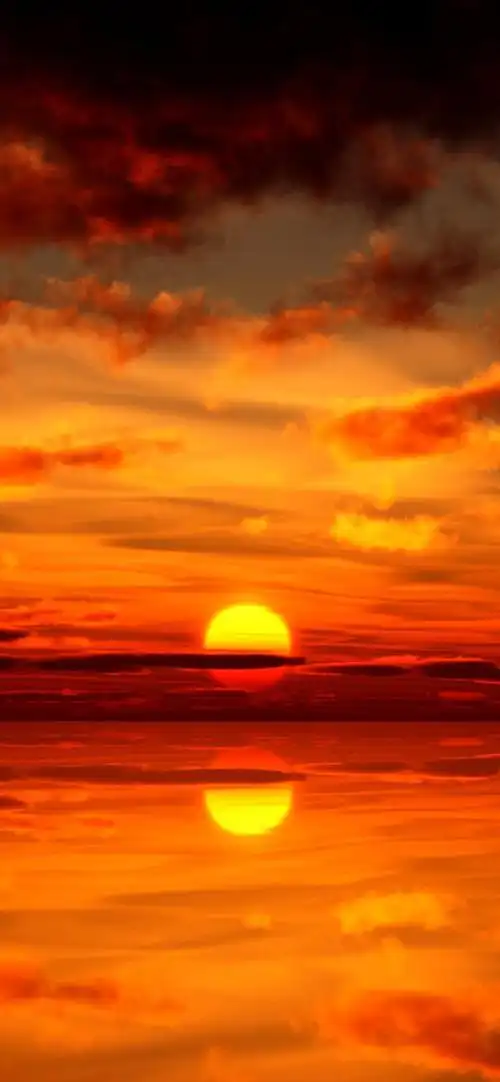 一组超美落日余晖壁纸 高清壁纸无水印