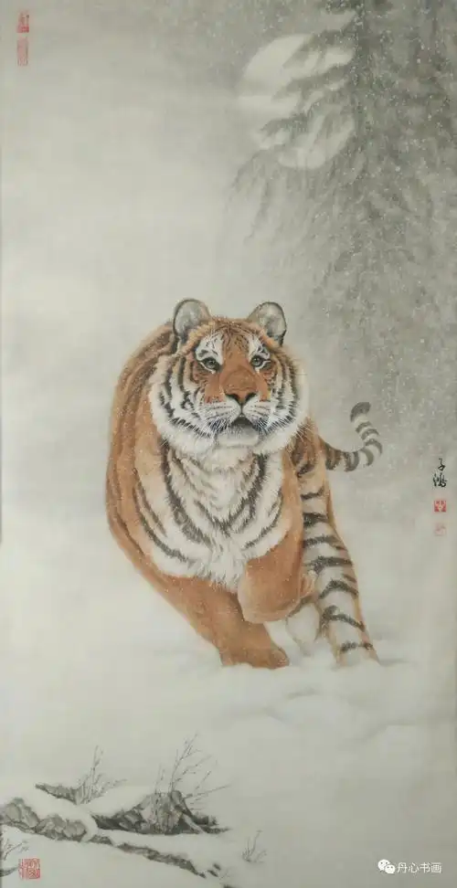 技法精致入神,意境造微入妙|工笔画家牛子鸿|灵石|唐坚|笔意_新浪新闻