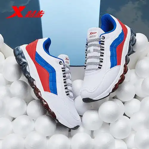 特步男鞋气垫鞋air mega1.0运动鞋夏季减震透气跑步鞋潮流休闲鞋