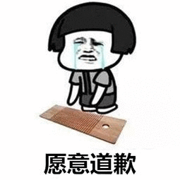 给女朋友道歉的表情包我错了我跪遥控器