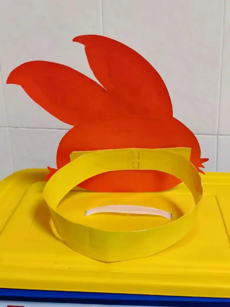 手工制作|小动物超萌小兔子头饰简单易做 又到游考的时候了,手工制作