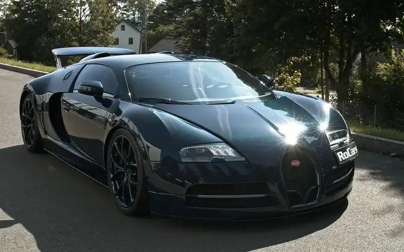 【4k】卖炭翁打造布加迪威龙 蓝宝石版!