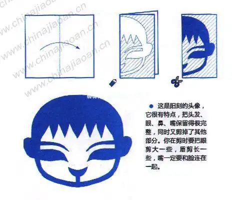 简单剪纸男孩女孩 手工剪纸图片大全简单-蒲城教育文学网