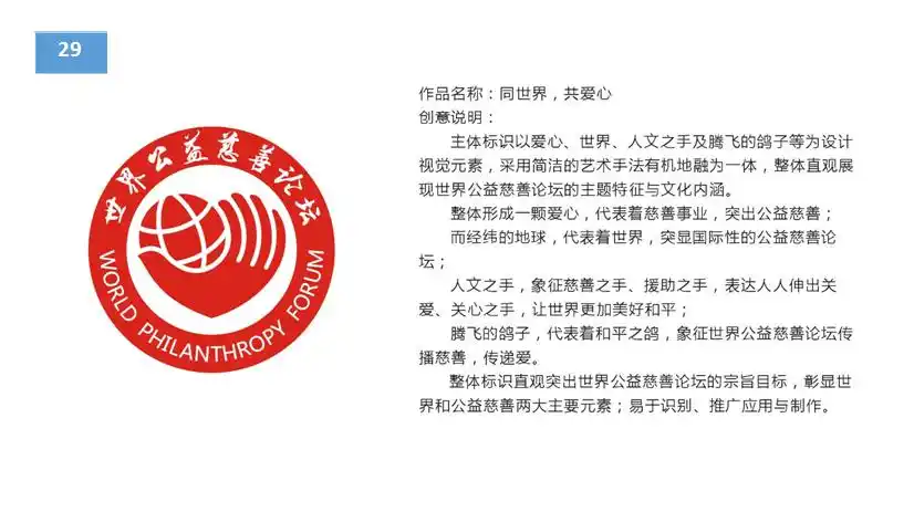 世界公益慈善logo征集作品编号二十九