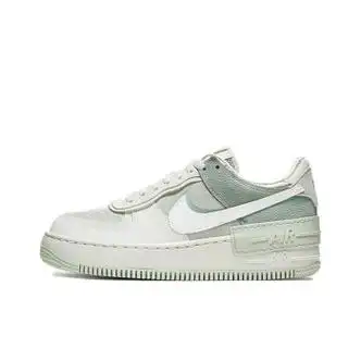 耐克nike女鞋nikeairforce1灰绿马卡龙af1空军一号板鞋cw2655001cw
