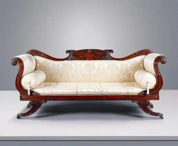 约1820年 英国摄政时期桃花心木沙发