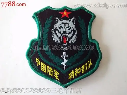 我是特种兵狼头臂章