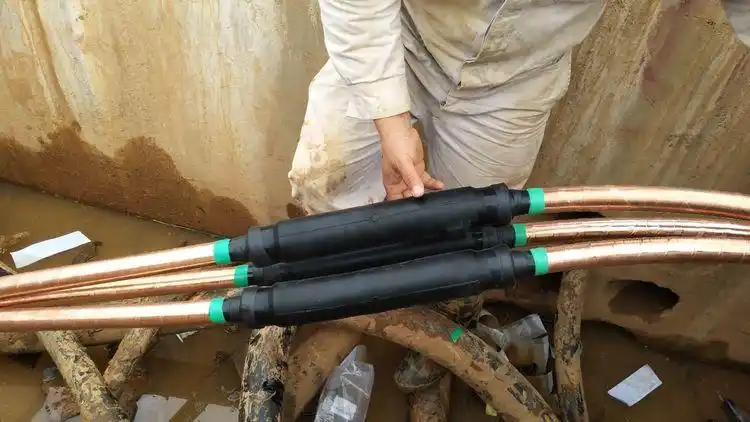 专业10kv20kv电力电缆终端头插拔投中间接头安装