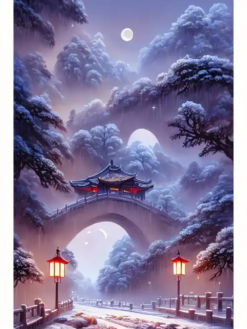 古风雪景关键词