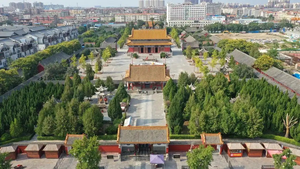 河南周口鹿邑明道宫风景区