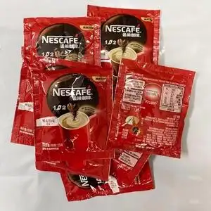 包邮雀巢1 2原味低糖15g*30方包另100方包袋装 速容咖啡三合一