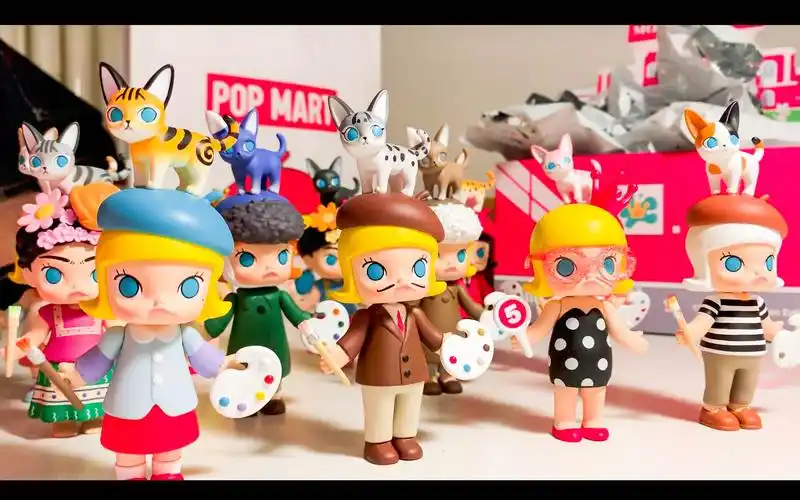 [popmart泡泡玛特]艺术大亨系列开箱!拆盲盒!生日运气爆棚or非酋?