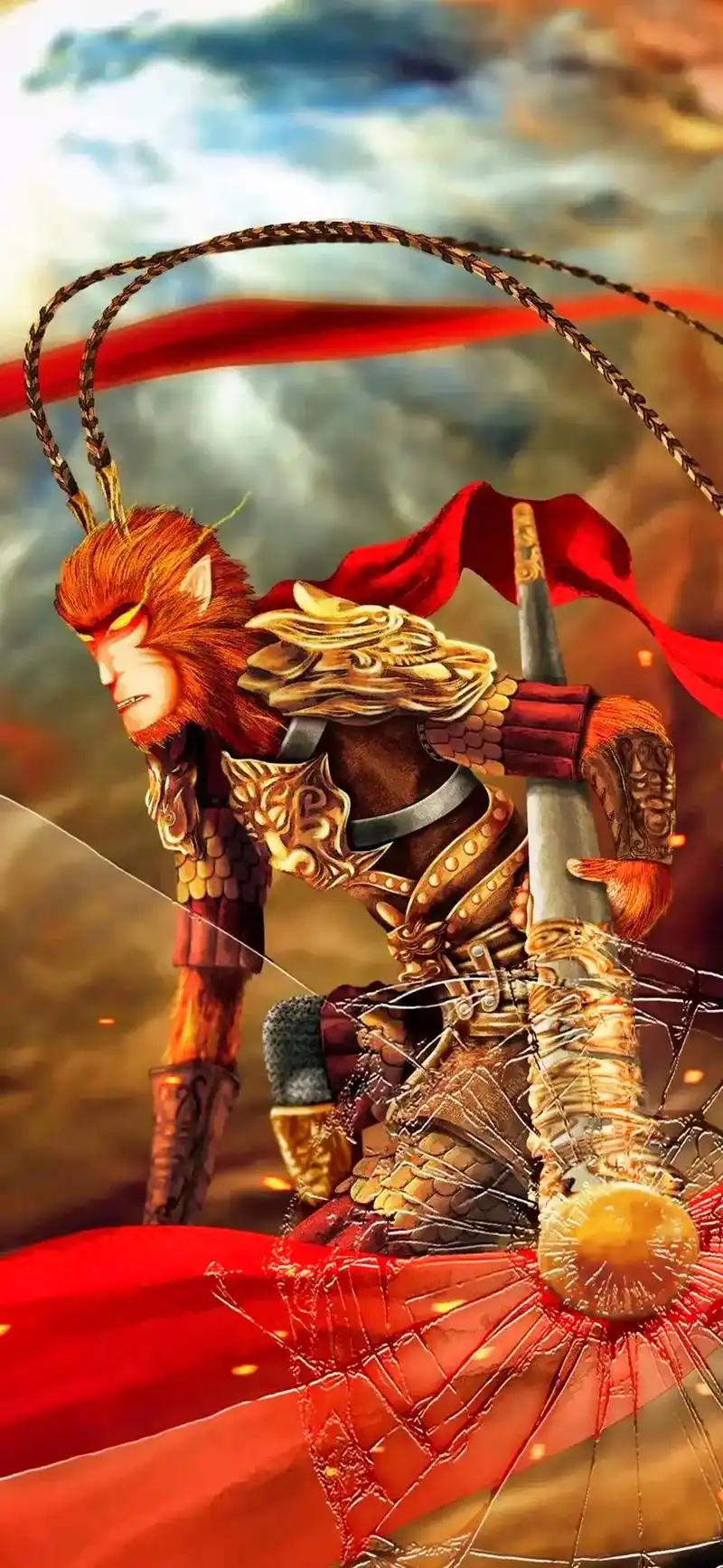 #壁纸 #高清壁纸 #斗战胜佛 #大圣归来 人活的就应该像孙 - 抖音