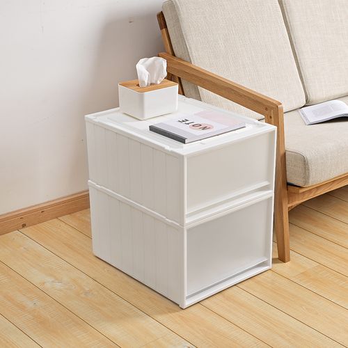 抽屉式收纳柜子塑料衣柜收纳盒衣服收纳箱多层加厚儿童储物柜鞋柜