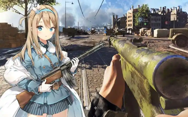 来你们的老婆战地突脸神器索米kp31