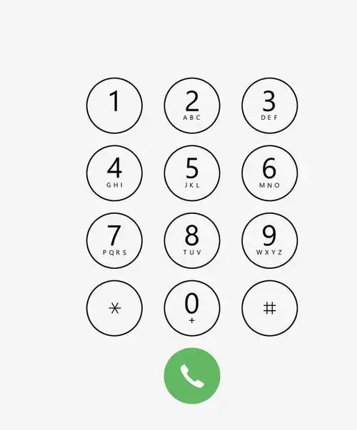 高清手机拨号盘