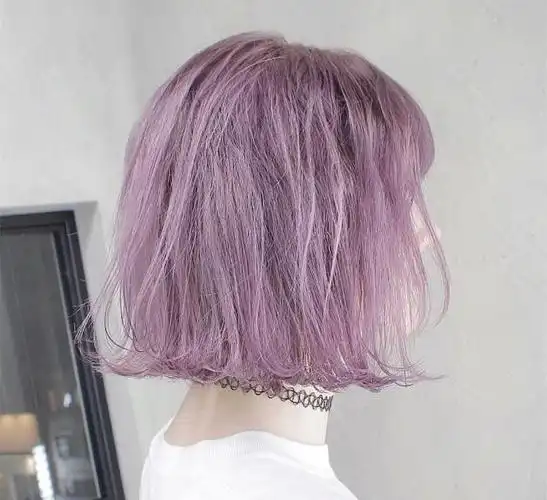 潮短发,潮色彩,带雾感的染发颜色才是高级色,第十五个太美