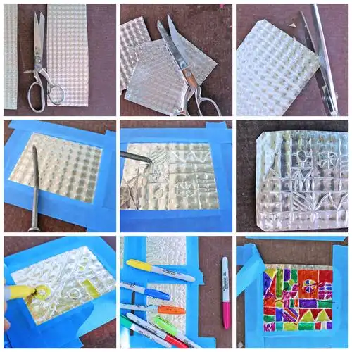 美工| 90%的人都没玩过的锡纸画,作品绝对颠覆你的想象!