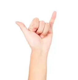 数字六的手势 手势