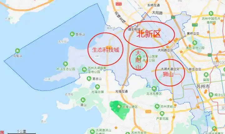 买房哪里好苏州区域及规划简述