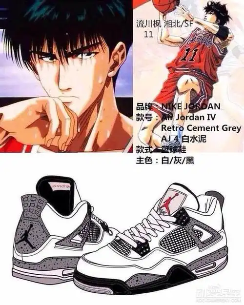 樱木也走国际范儿 《灌篮高手》明星球鞋一览