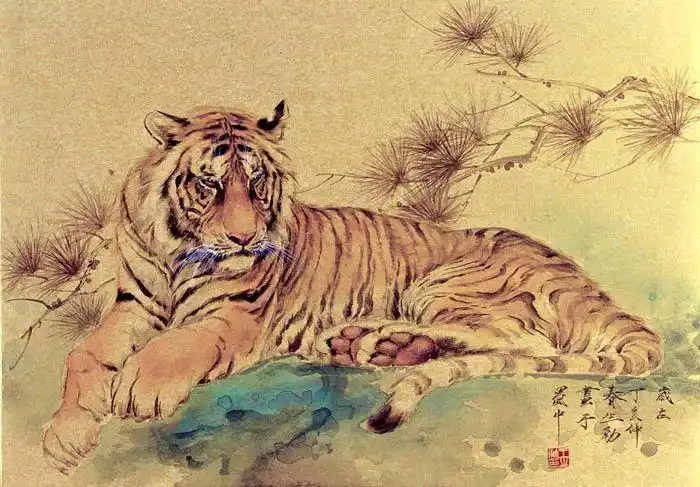 王申勇用画笔定格了动物传神的瞬间