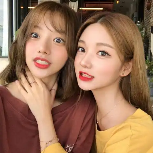 双人 闺蜜 头像 韩范女头