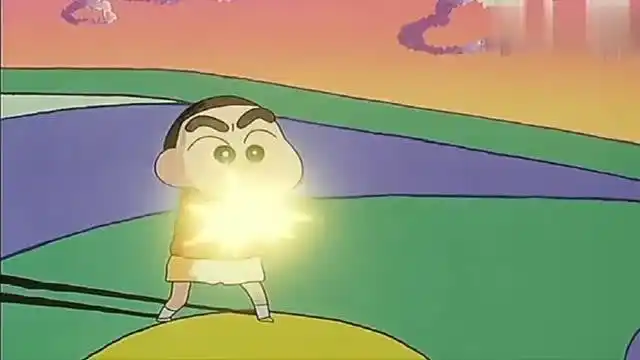 蜡笔小新:小新竟然也会动感光波,太厉害呀