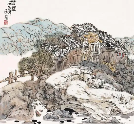 广西山水名家黄格胜先生作品