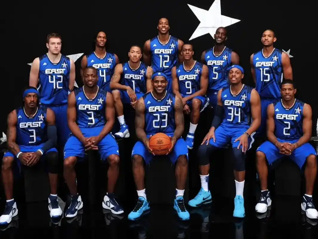 nba23年全明星合照 - 抖音