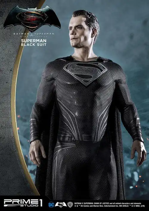 prime 1 studio宣布将推出《蝠超大战》亨利·卡维尔版黑衣超人的雕像