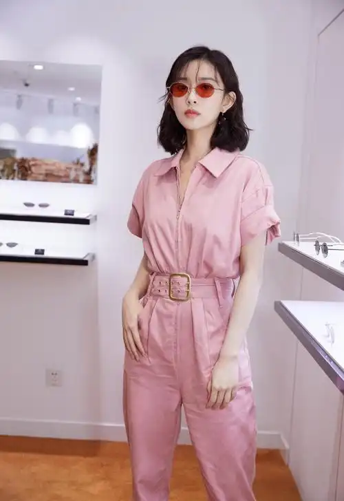 孟子义粉色甜美写真图片