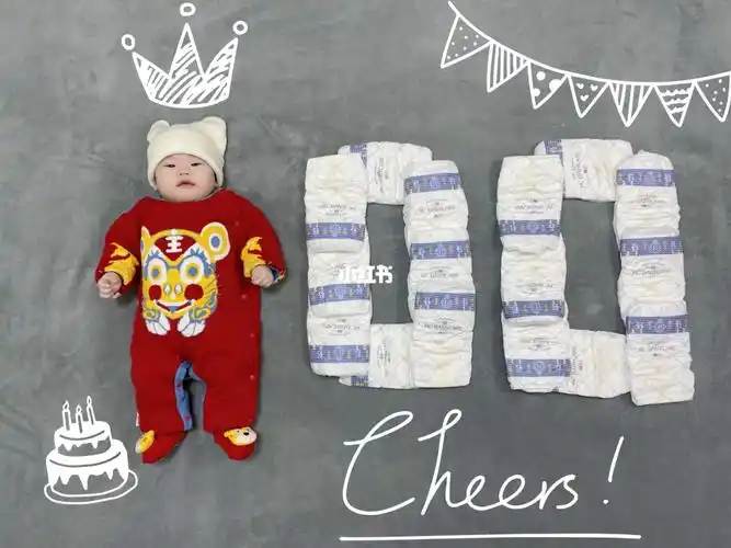 开心最重要happy100days#宝宝百天照