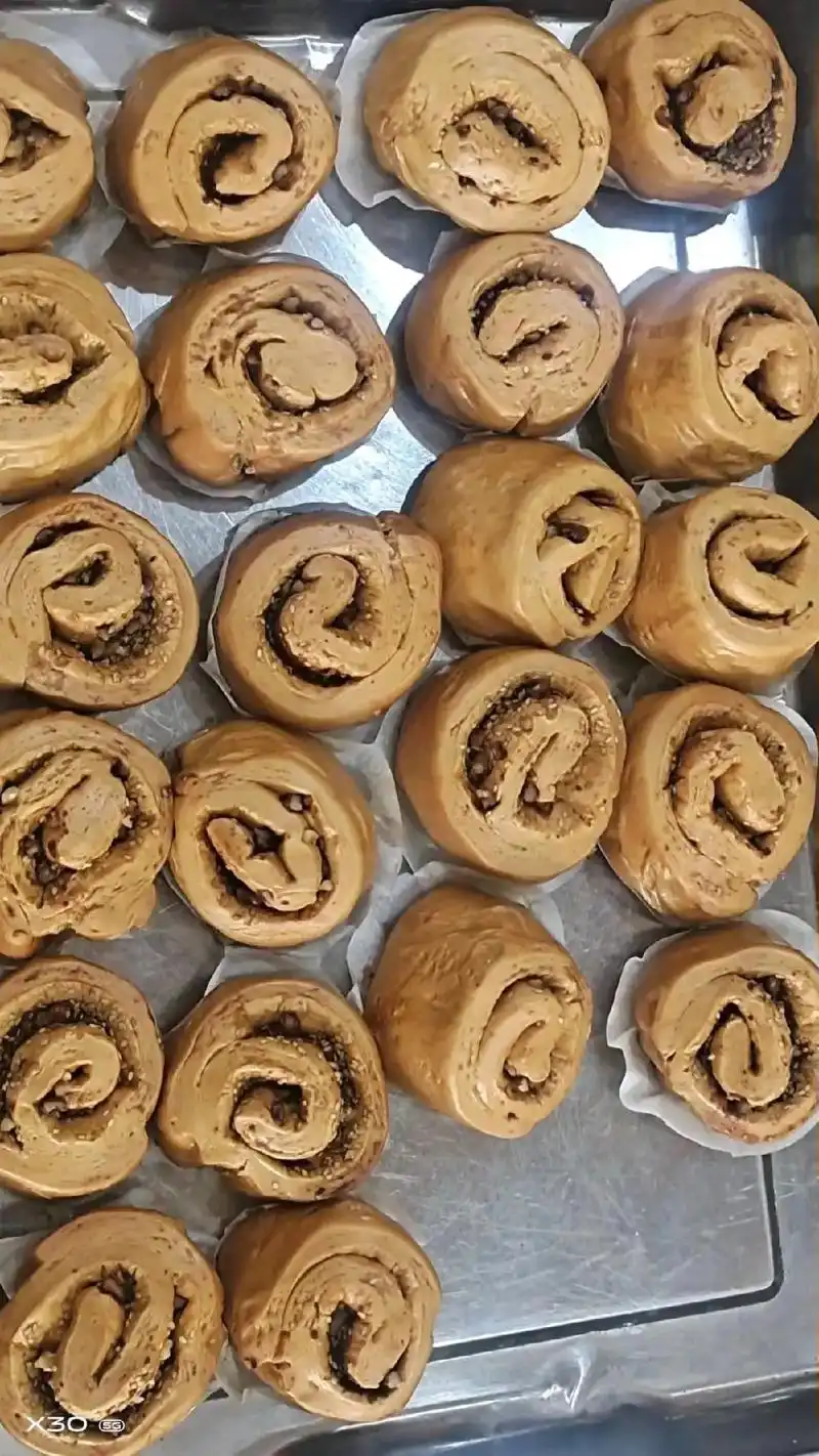 纯手工制做青麦高,核桃芝麻馒头,反馈多多 - 抖音