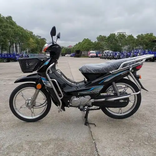 宗申摩托国四神韵110cc货架代步省油弯梁车